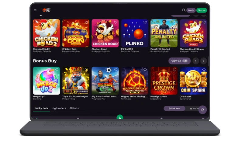 RockySpin Casino site