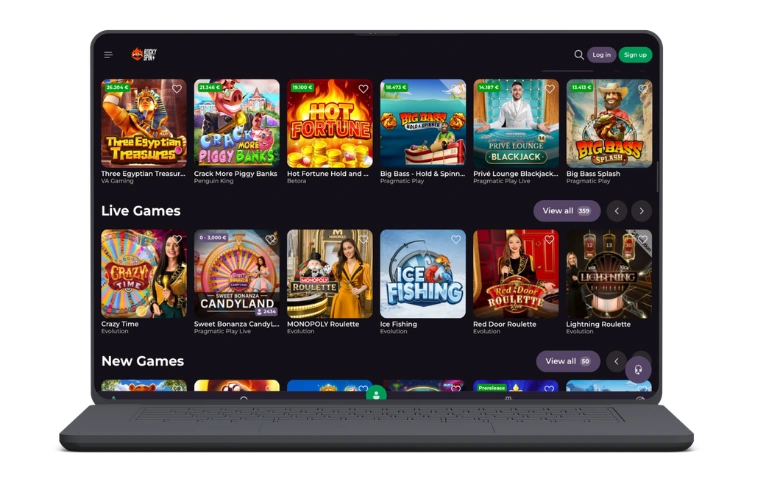 RockySpin Casino oficial